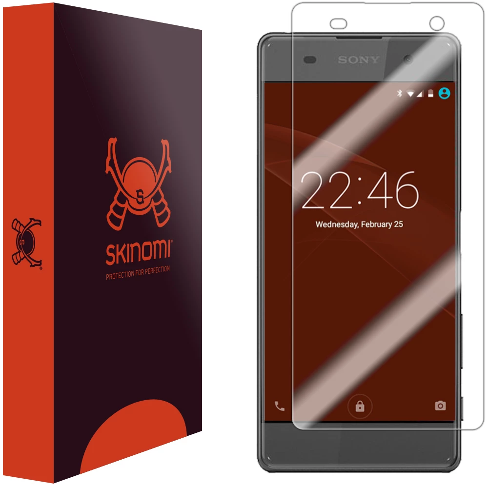 Skinomi - Displayschutzfolie Sony Xperia XA TechSkin