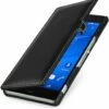 StilGut - Handyhülle Für Sony Xperia Z3 "Book Type" Mit Clip Aus Leder