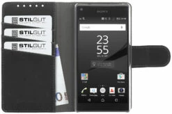 StilGut - Xperia Z5 Compact Hülle Talis Mit Standfunktion
