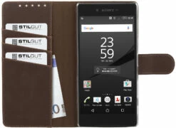 StilGut - Xperia Z5 Premium Hülle Talis Mit Standfunktion