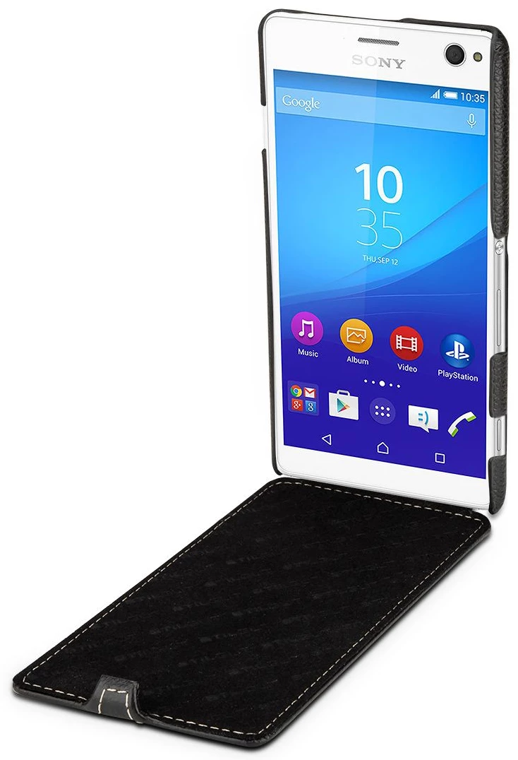 StilGut - Handyhülle Für Xperia C4 "UltraSlim" Aus Leder – Bild 2