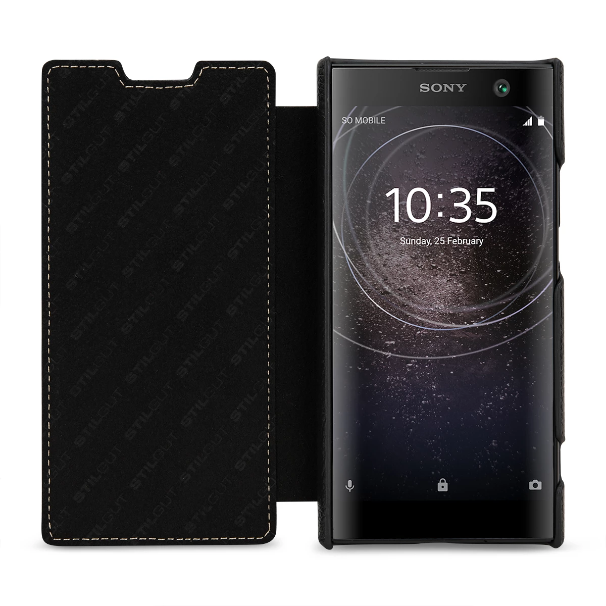 StilGut - Sony Xperia XA2 Case Book Type Ohne Clip – Bild 2