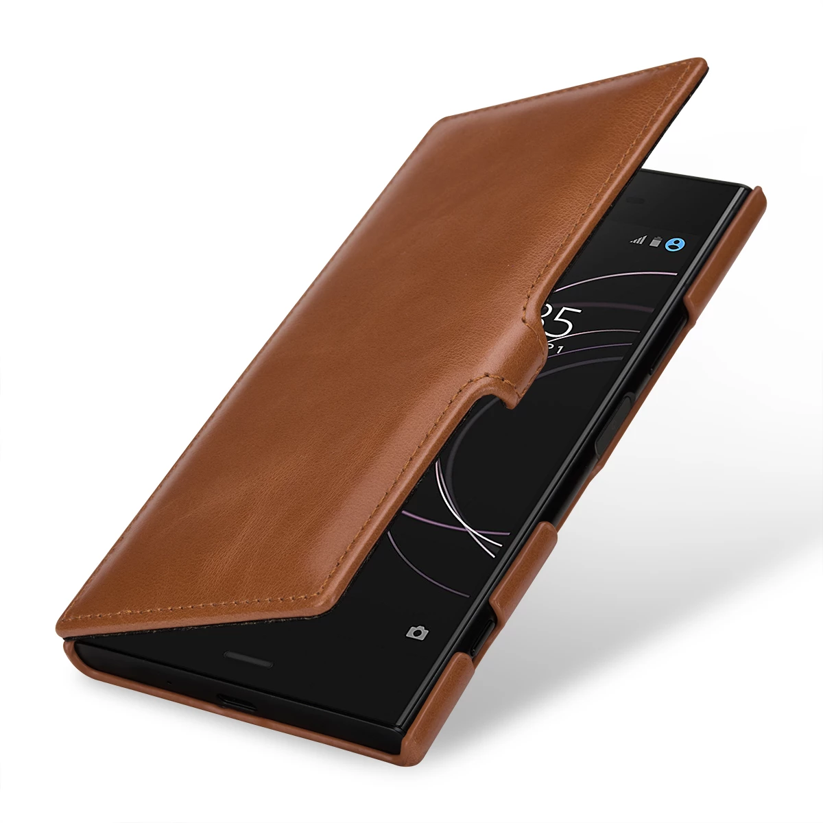 StilGut - Sony Xperia XZ1 Tasche Book Type Mit Clip – Bild 8