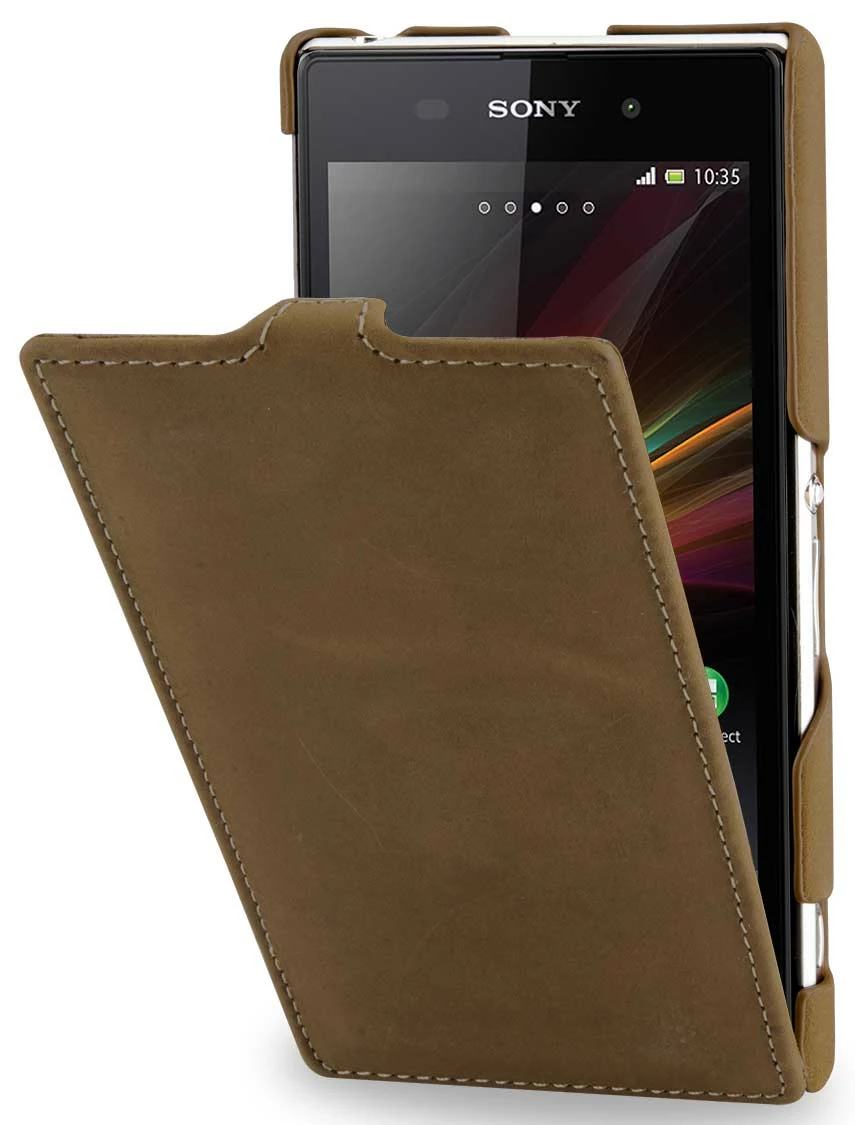 StilGut - UltraSlim Case Für Sony Xperia Z1 Old Style
