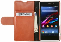StilGut - Ledertasche "Talis" Für Sony Xperia Z1 Compact