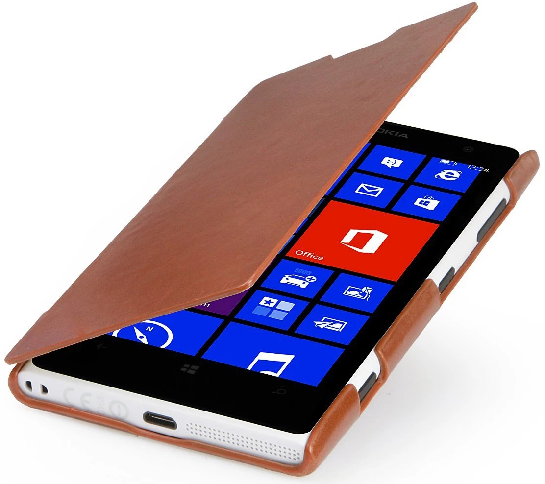 StilGut - Ledertasche Book Type Für Nokia Lumia 1020 – Bild 9