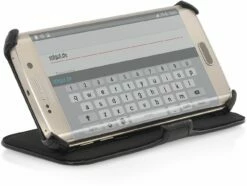 StilGut - Handyhülle Für Galaxy S6 Edge "UltraSlim" Mit Standfunktion